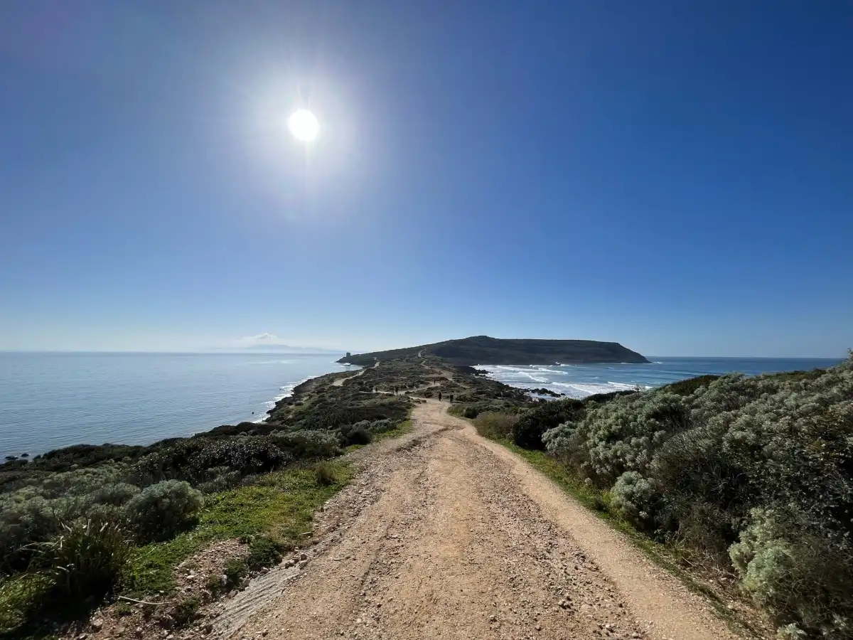 Paesaggio costiero e natura a Capo San Marco